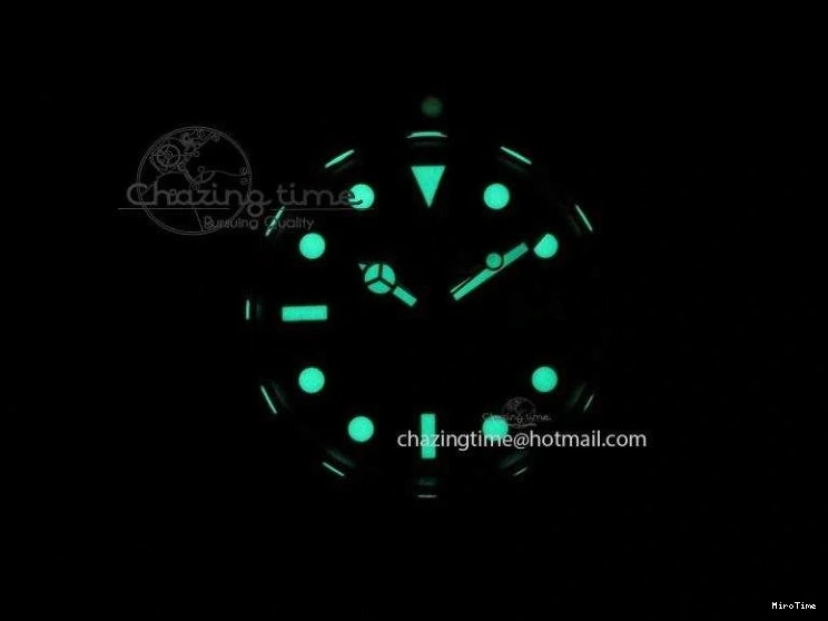 MiroTime 0419 Submariner BP Maker 16610 Green Dial On SS Bracelet A Bright 3870